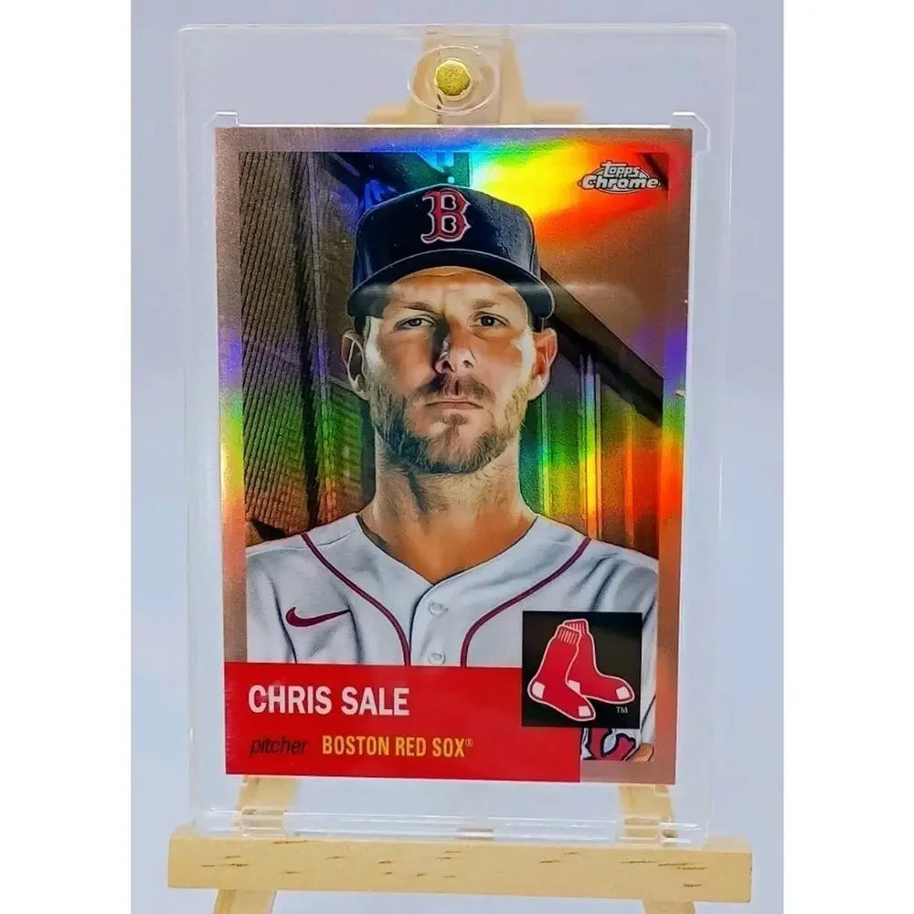 Chris Sale Topps Chrome Rose Gold Refractor #443 2022 SSP 20/75 - Picture 7 of 15